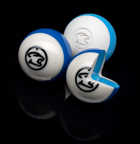 Predator Arcos 2 Pool Balls - Cutup